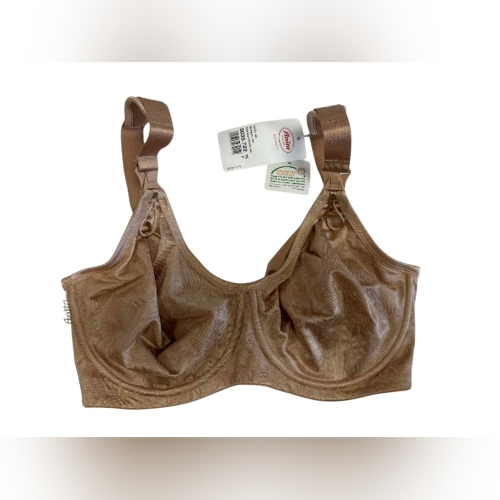 Anita NWT Nude Maternity Nursing Bra Size 34F